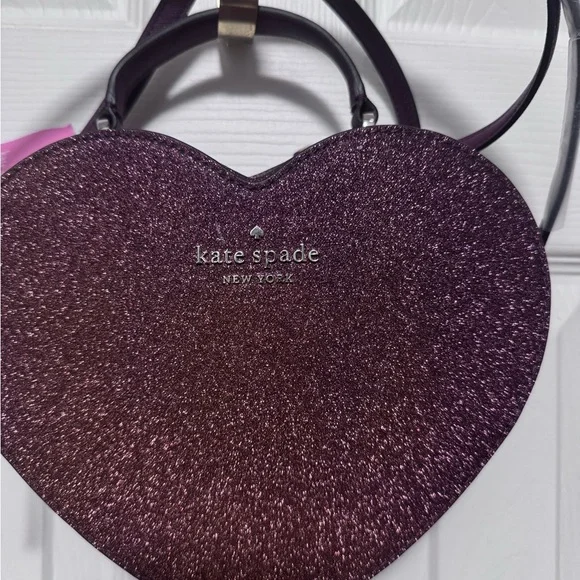 Kate Spade Love Shack Heart Shaped purse NWT - Picture 2 of 14